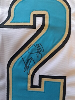 Jimmy Smith Jacksonville Jaguars Signed White Jersey XL Autograph
