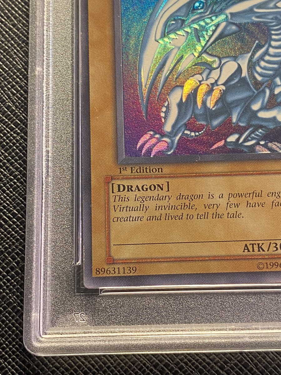 PSA 8 Blue-Eyes White Dragon SDK-001 1st Edition North PSA 8 Blue-Eyes White Dragon SDK-001 1st Edition North