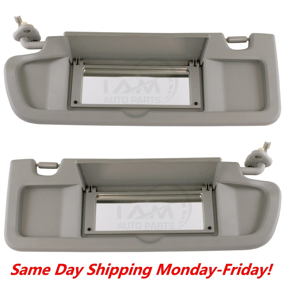 Juego de luces de parasol gris claro gris para Honda Civic 2006-2008 izquierda y derecha Foto 2 de 4