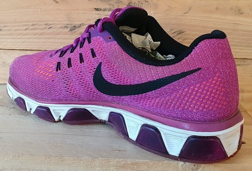 Nike Air Max Tailwind 8 Flyknit Trainers 805942-500 Vivid Purple UK7/US9.5/EU41 - Foto 8 di 12