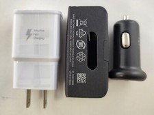 Fast Charger Wall Plug and USB Cable 15W for Samsung Galaxy Android Smartphones