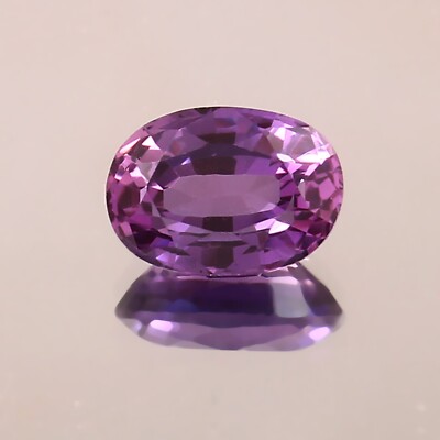 AAA 9X6 MM Naturfehlerfreier Ceylon Lavendel Saphir Oval Cut Lose Edelstein