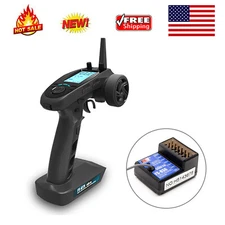 FLYSKY FS-GT5 2.4GHz 6CH RC Transmitte with FS-BS6 Receiver for RC Car Boat T6Q9