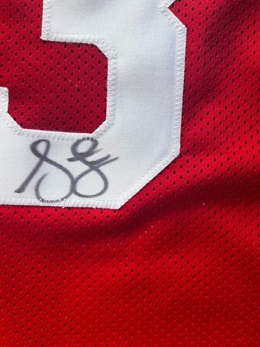 Camiseta deportiva autografiada de Steve Francis de Houston Nueva en caja autógrafos certificado de autenticidad - Imagen 4 de 5