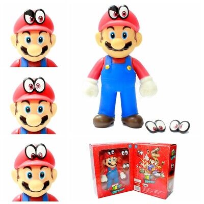 Super Mario Odyssey Luigi Wario Toad Action Figure Kid Cake Topper