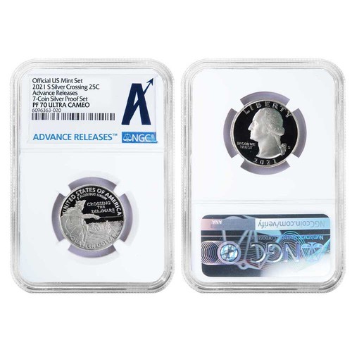 2021-S US Silver Proof Set NGC PF70UC Advance Releases - Picture 4 of 8