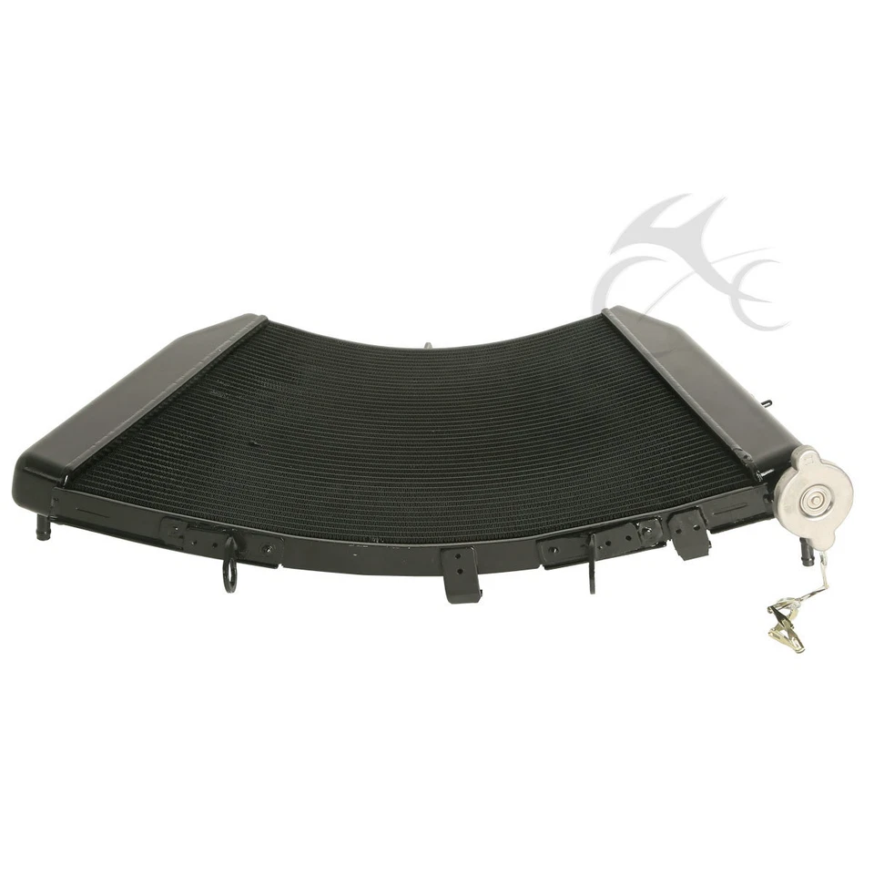 Refrigerador de radiador apto para Suzuki GSXR 600 750 GSX-R600 GSX-R750 2006-2010 Foto 3 de 4