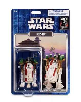 Disney Parks Star Wars R2-S4M Droid Factory Figure 40th Anniversary Collection
