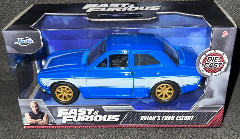 Fast & Furious Brian's FORD ESCORT MK1 Collectors Series Jada Toys Diecast 1:32