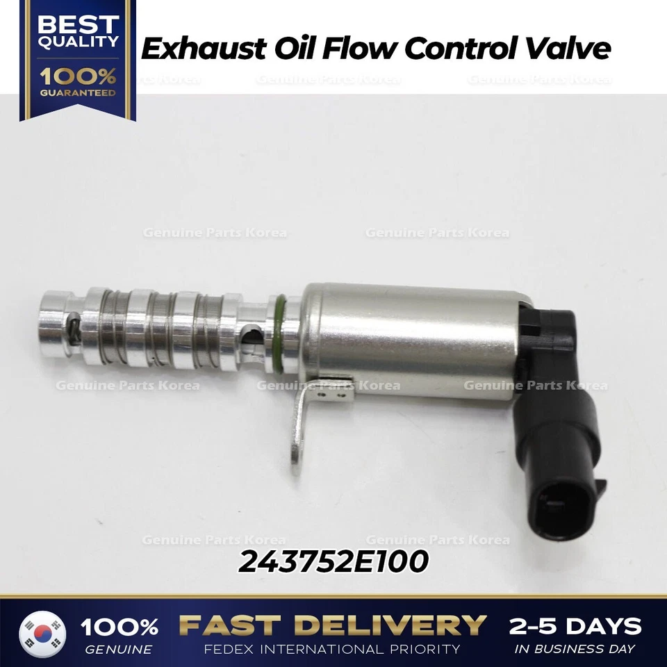 ⭐Genuino⭐ Válvula de control de flujo de aceite de escape 243752E100 para Kia Forte Seltos Soul Foto 2 de 4