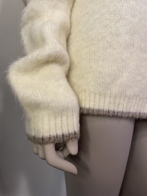 Vintage 60s/70s Penneys Towncraft Acrylic/Mohair Wool Cardigan Sweater Sz L