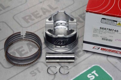 ハーモニーキングダム　4点セット Wiseco Forged Single Piston 74.5mm -2.5cc for K687M745