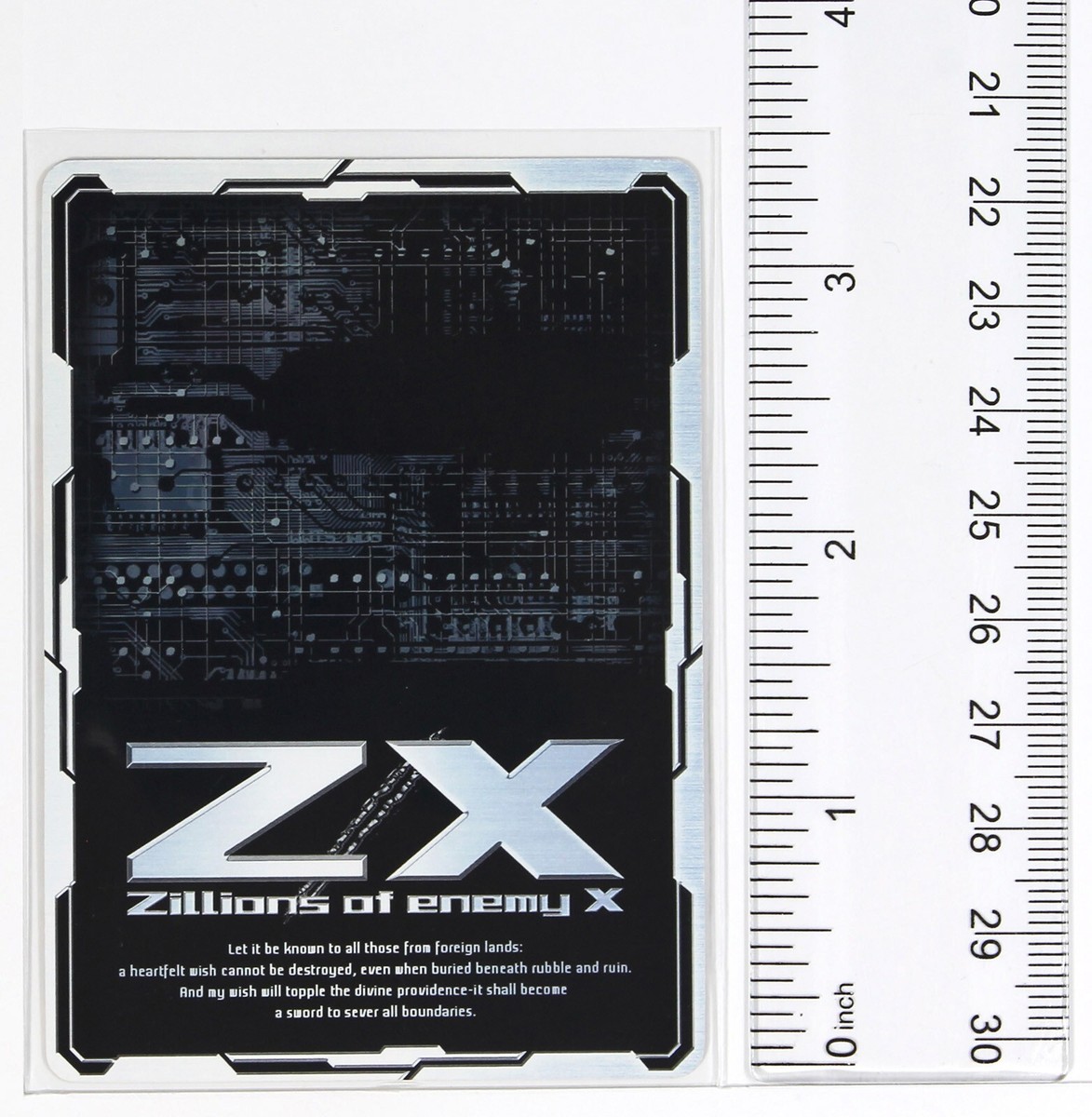 Z/X Zillions of Enemy X Holo Card TCG E02-093 R Nippon Ichi