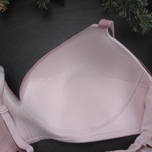 Calvin Klein Bra Size XL Light Pink Padded Wireless Adjustable Clasp Back - Picture 8 of 11
