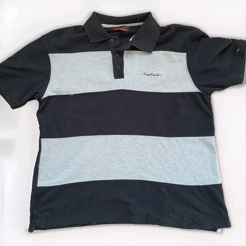 Polo homme Pierre Cardin rayé taille L