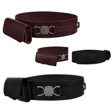 Jedi Knight Anakin Skywalker Cosplay Brown Wide Waist Belt Waistband Girdle Mens