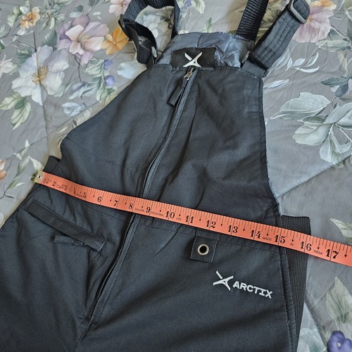 ARCTIX Youth Snow Bib Overalls Large Black Insulated Waterproof Ski Pants 5K - Picture 19 of 21