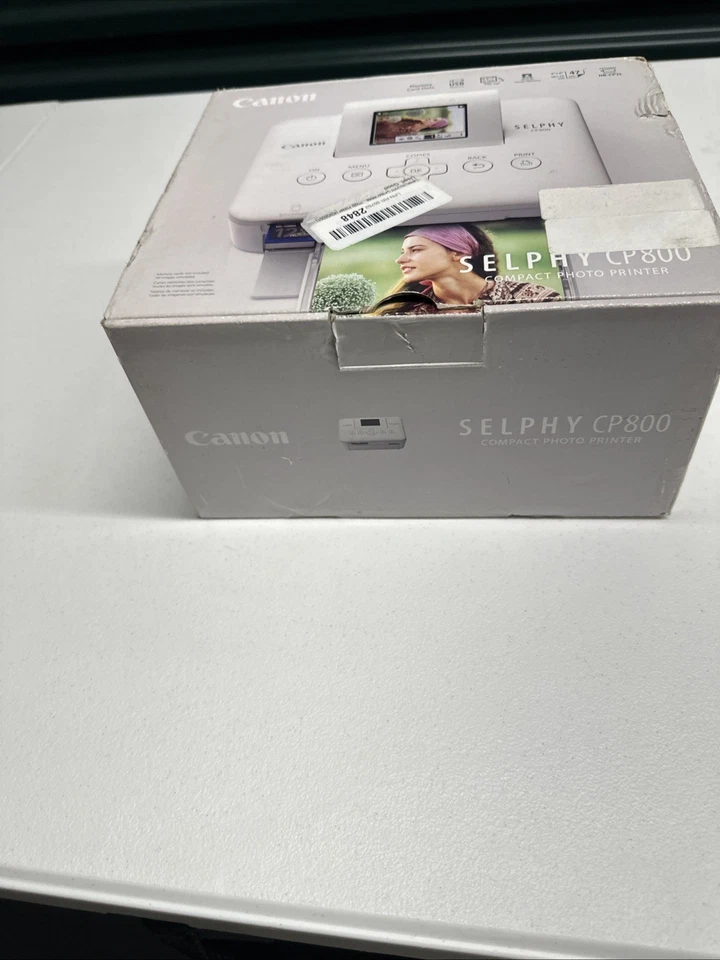 Impressora Fotográfica Digital Compacta Canon SELPHY CP800 Branca - Imagem 2 de 4