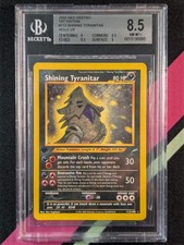 Shining Tyranitar 113/105 1st Edition - Pokemon Neo Destiny Holo - BGS 8.5 on eBay
