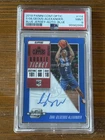 SHAI GILGEOUS-ALEXANDER PSA 9 2018 CONTENDERS OPTIC BLUE ROOKIE TICKET AUTO /99