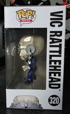 Funko Pop! Rocks Megadeth Vic Rattlehead Vinyl Figure #320 2022
