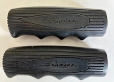 VINTAGE Early 1970's SCHWINN APPROVED ORIGINAL BICYCLE BLACK GRIPS