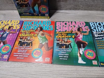 Richard Simmons - Sweatin to the Oldies Set (DVD, 5-Disc Set) for