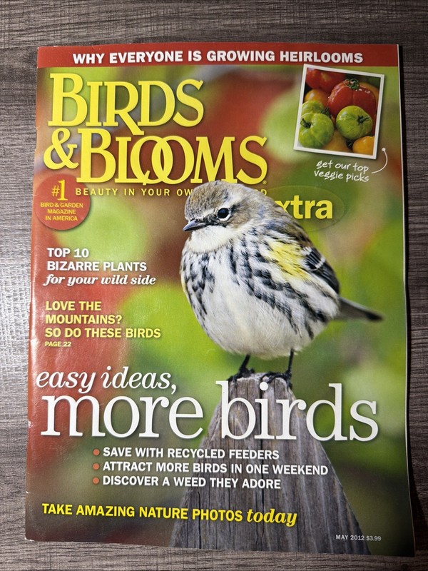 Birds & Blooms Magazine May 2012 - Easy Ideas, More Birds
