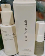 OAK ESSENTIALS 1oz Nightly Retinol Serum & .33oz Balancing Mist 