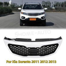 Chrome Grille Whoneycomb Mesh Insert Assembly Replacement For 11-13 Kia Sorento