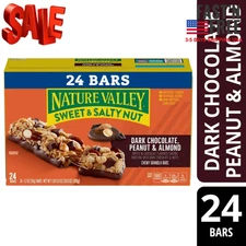 Nature Valley Chewy Dark Chocolate Granola Bars with Peanut and Almond Flavor