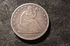 1891 XF Sharp Seated Liberty Half Dollar Nice Looking Coin CPA
