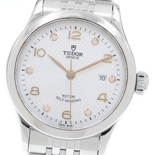 TUDOR 1926 6P Diamond 91350 Date white Dial Automatic Ladies Watch_921809