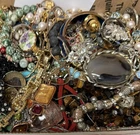 Vintage & Modern Some Signed Costume Jewelry Lot Full Small Priority Box # 78