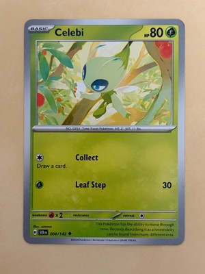 Celebi~Cute Pokemon Card~ Botanical Garden Gallery ~Nature