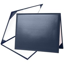 Diploma Cover Size in 8.5" x 11" Graduation Certificate Holders 1 Pack Navy