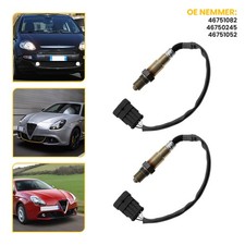 2X LAMDASONDE+STECKER LAMBDASONDE PLANAR FÜR FIAT GRANDE PUNTO 199 1.2 1.4 AB 05