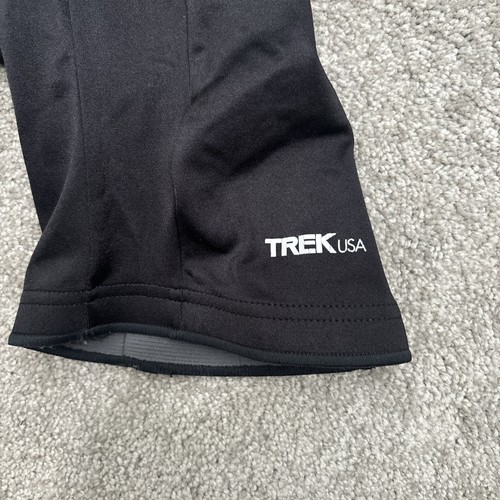 Trek USA Cycling Bib Shorts Size M- MEDIUM Athletic Bike Black Mens - Picture 2 of 6