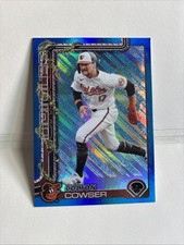 Colton Cowser - Orioles - 2025 Topps Holiday #H157 Blue Metallic Holiday Glitter