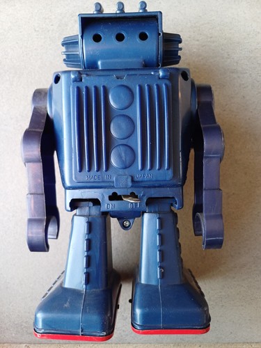 Ancien Robot Japon Space Attacker Horikawa Avec Reproduction Boite - Afbeelding 11 van 13