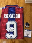 Ronaldo Signed FC Barcelona Soccer Jersey #9 Beckett BAS COA (Original)