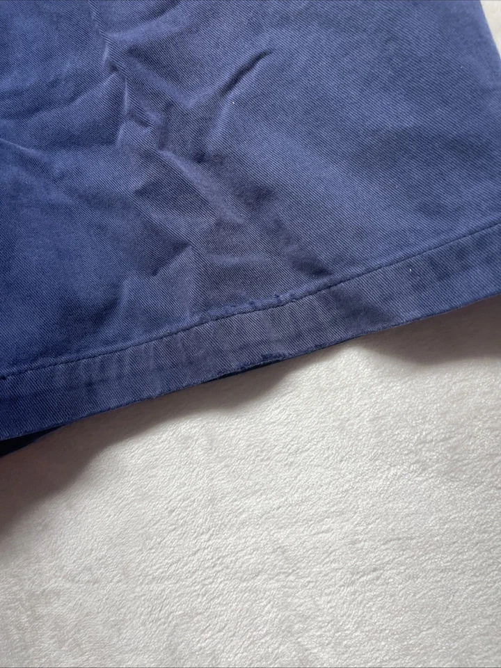 Pantalones Cortos Denim Vintage Años 90 Route 66 Beige Para Hombre Calce Relajado Tiro Alto Utilidad 33 Foto 3 de 4