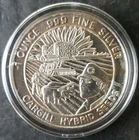 1990 1oz Silver Round in a Capsule
