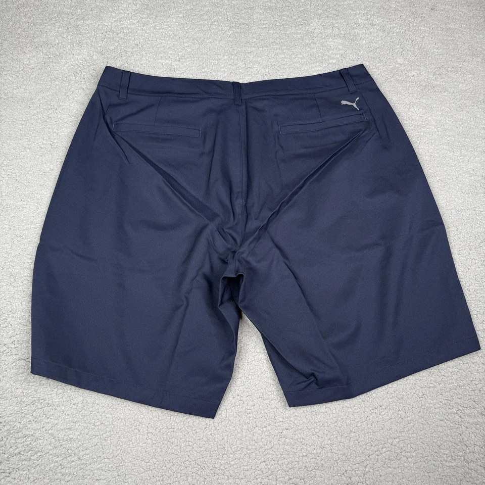 Pantalones Cortos de Golf PUMA Para Hombres 38 Azul Marino Camino 2.0 Elastizados Rendimiento UPF 50+ DryCELL NUEVOS CON ETIQUETAS Foto 2 de 4