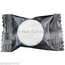 100 Tablet Wash Cloths Compact First Aid Emergency Camping Hunting Survival Kits