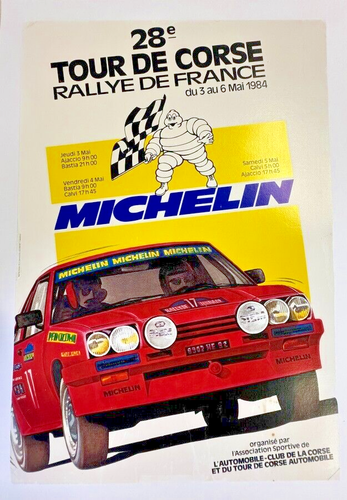 Affiche ancienne - Bibagrip Michelin, Pour l'adhérence de votre