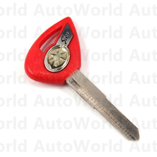 Llave en blanco hoja sin cortar para Yamaha VStar Drag Star XV1900 XVS 1300 950 400 roja - Imagen 2 de 5