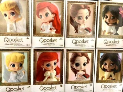 RARE Q posket Disney Characters Dreamy Style 8PCS Complete