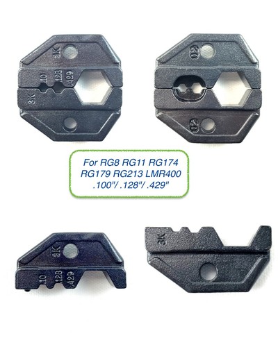 Herramienta de engarce de trinquete coaxial GIZWIZ RF RG8 RG11 RG174 RG179 RG213 LMR400 H3K - Imagen 5 de 9