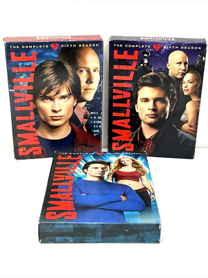 Smallville the Complete 5th, 6th & 7th Season Superman 18 Disc Set + Brochure